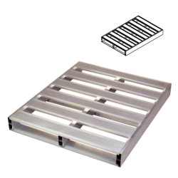 100PLA1523-B  Lightweight Aluminum Pallet
