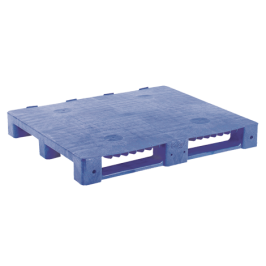 Decade Blue Smooth Top Stackable Pallet