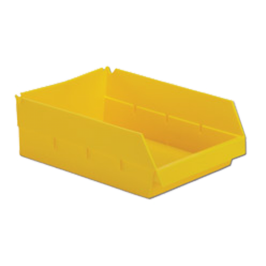 Yellow Shelf Bin