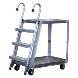 Aluminum Stock Picker Cart