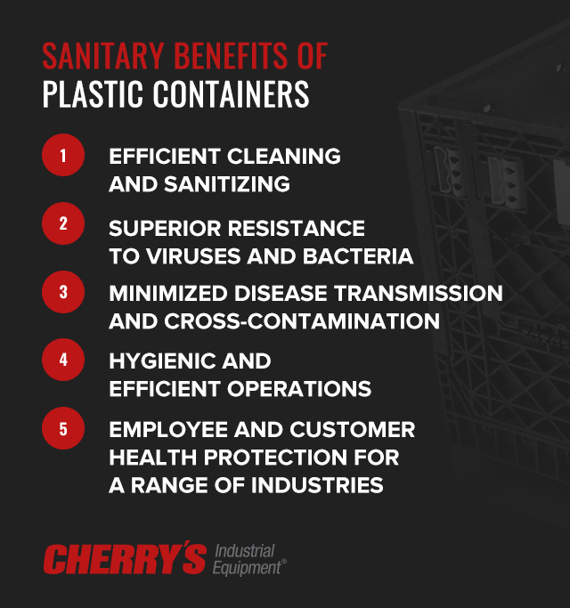 Sanitary Benefits of Plastic Containers