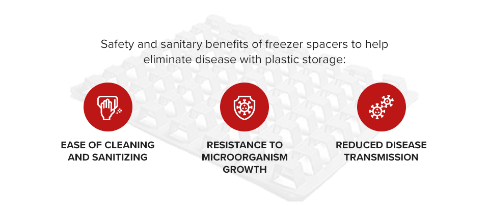 benefits of plastic freezer spacers