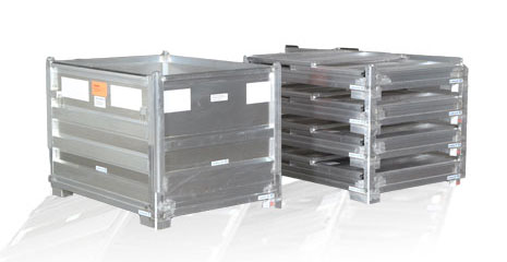 Steel King Bulk Storage Container: Steel, Bin-Style Bulk Container MPN:RCCM324024PB